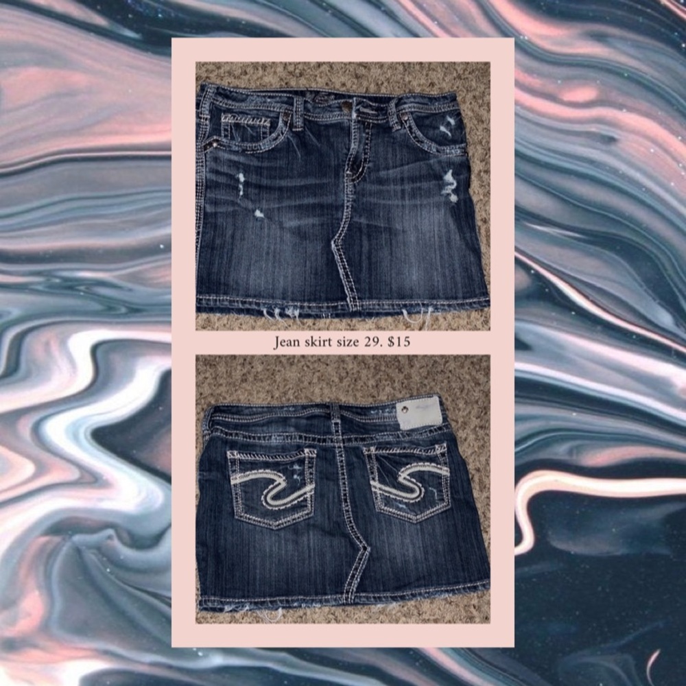 Jean Skirt